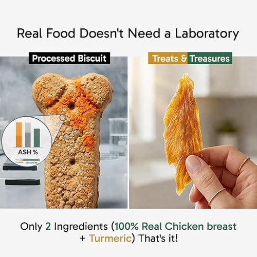 Dehydrated Chicken Jerky Dog Treats 75g