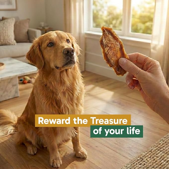 Dehydrated Chicken Jerky Dog Treats 75g